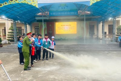 TRƯỜNG THCS NGHĨA TÂN: NÂNG CAO Ý THỨC, TRANG BỊ KỸ NĂNG – CHUNG TAY XÂY DỰNG HỌC ĐƯỜNG AN TOÀN TOÀN DIỆN