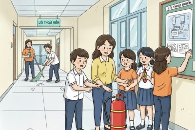 BÀI TUYÊN TRUYỀN PHÒNG CHÁY CHỮA CHÁY: KỸ NĂNG SỐNG CỐT LÕI CỦA HỌC SINH HIỆN ĐẠI