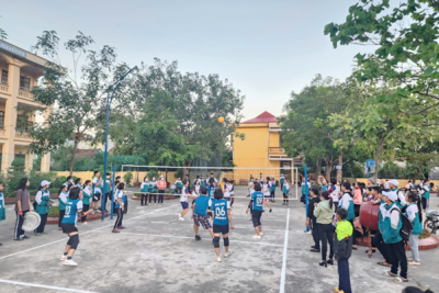 SÔI NỔI CÁC HOẠT ĐỘNG TDTT CỦA THẦY VÀ TRÒ TRƯỜNG THCS NGHĨA TÂN CHÀO MỪNG NGÀY NHÀ GIÁO VIỆT NAM 20/11